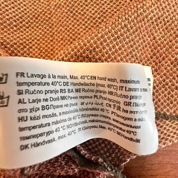 Tally Weijl Poncho XXS/XS Aztec Print Open Front Cardigan Kaftan Cotton Blend - Picture 8 of 16